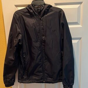 C9 by Champion Shell Sz S Black Hooded Full Zip Packable Lightweight Shell